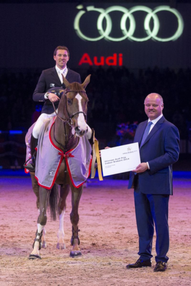 Simon Delestre de sterkste in de Audi Prijs