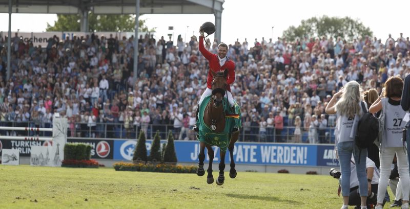 Kent Farrington en Gazelle schrijven geschiedenis in de Rolex Grand Prix van CHIO Aken